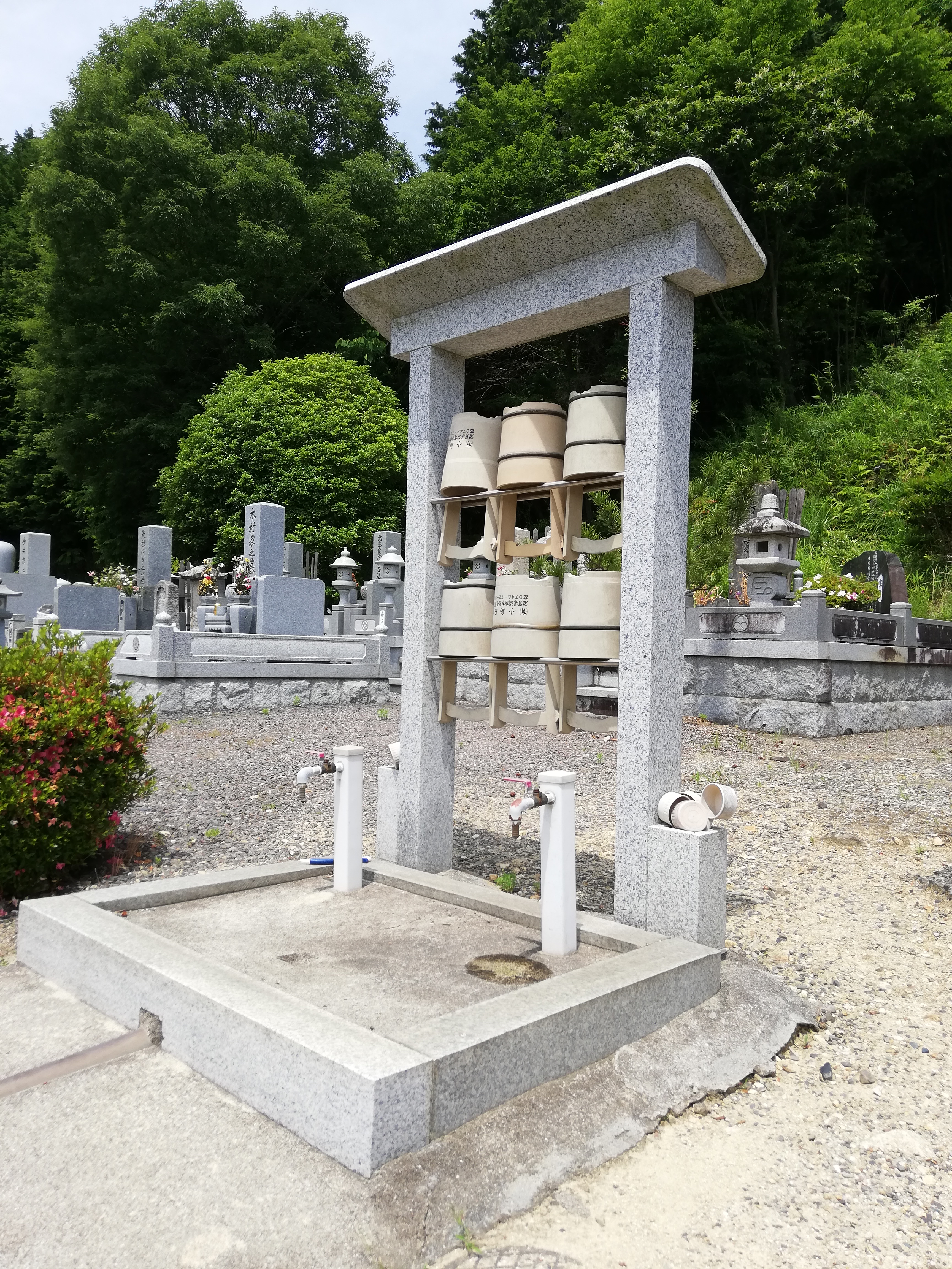 水場・手桶などの設備