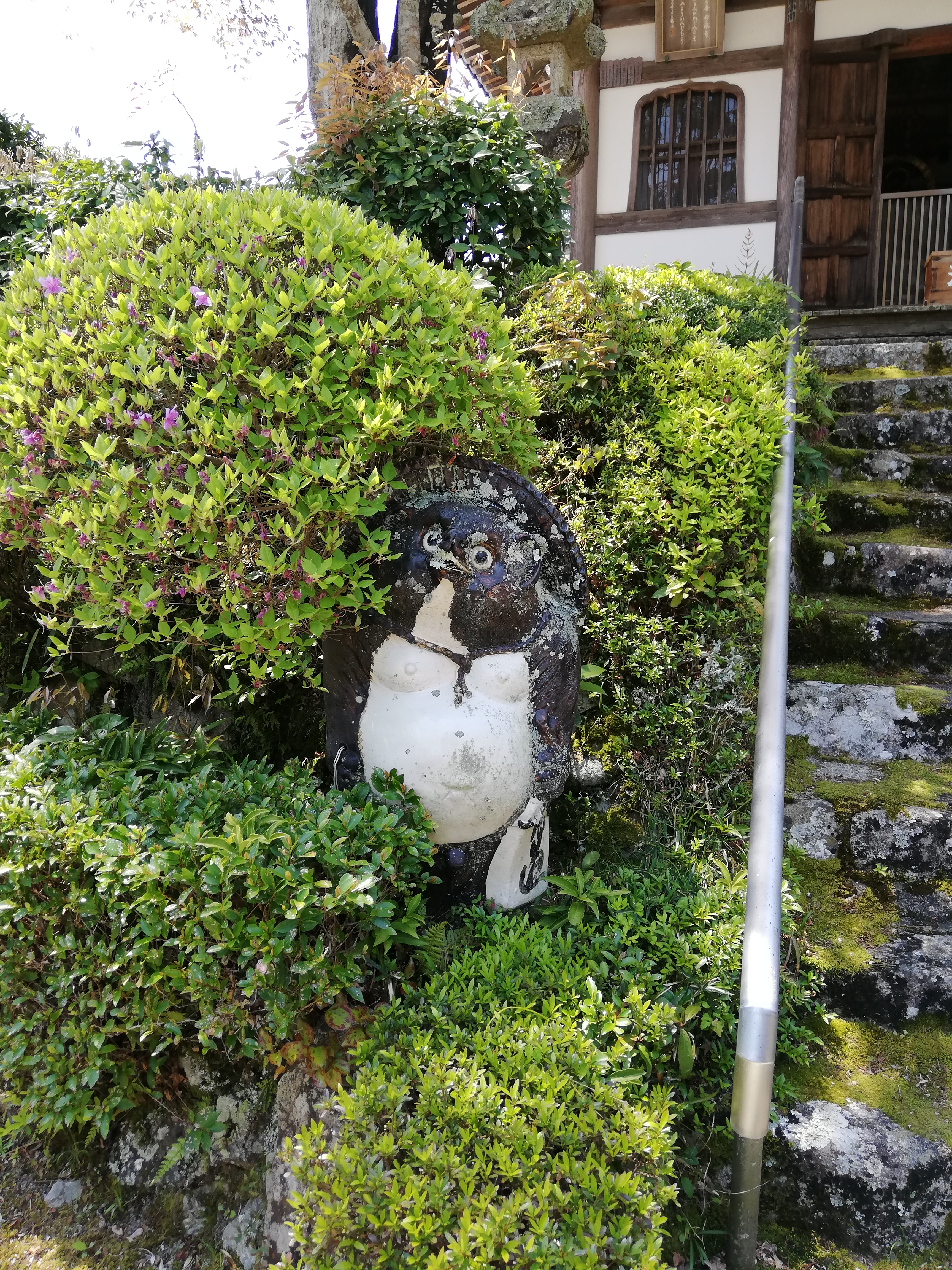 狸の像