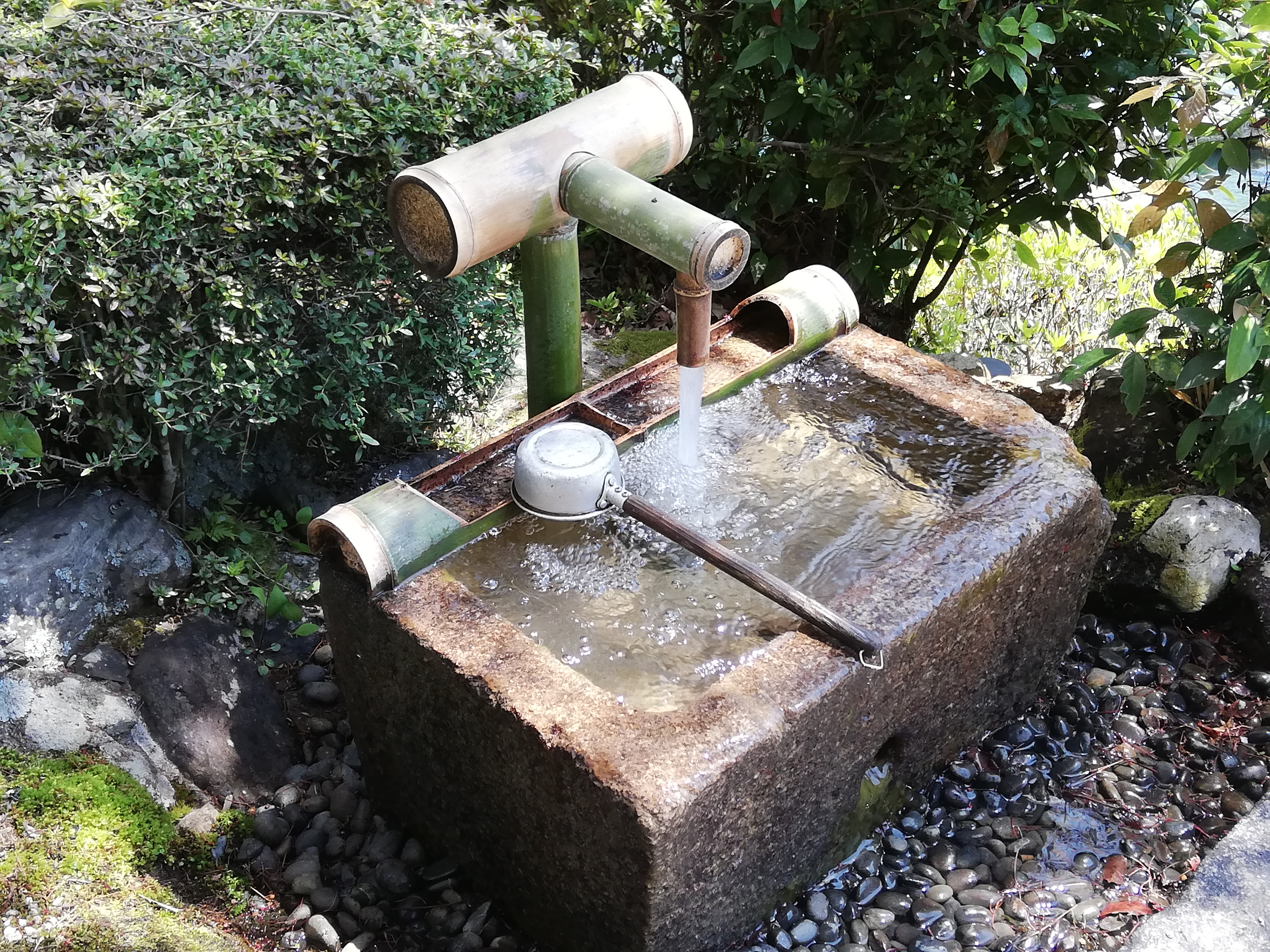 雲照山妙感寺 手水舎